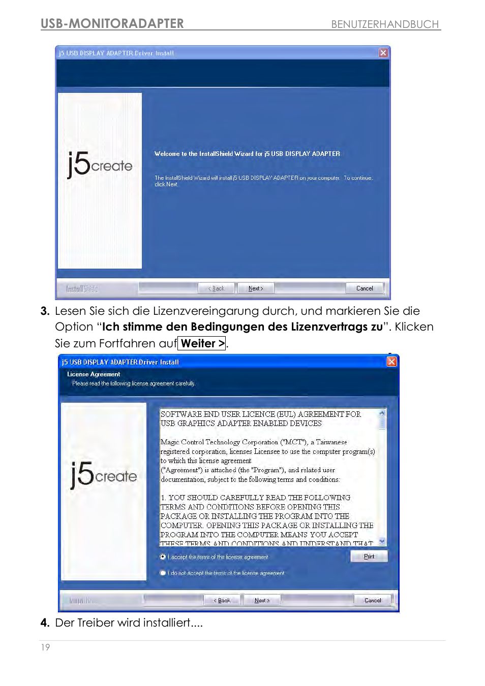 Usb-monitoradapter | j5 create JUA190 - USB 2.0 VGA Display Adapter User Manual | Page 116 / 250