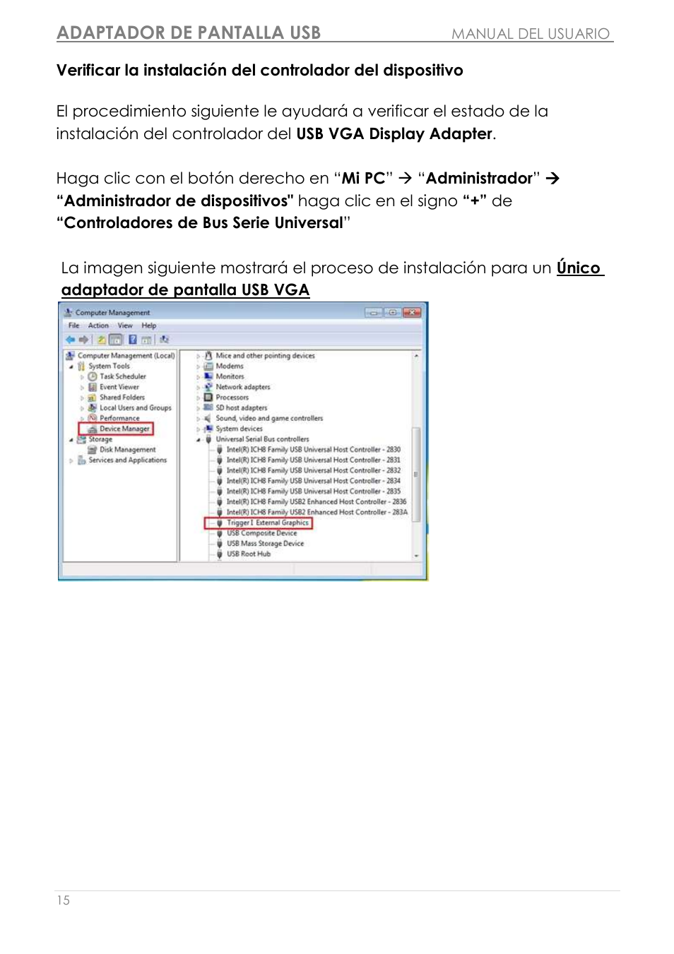 Adaptador de pantalla usb | j5 create JUA190 - USB 2.0 VGA Display Adapter User Manual | Page 164 / 250
