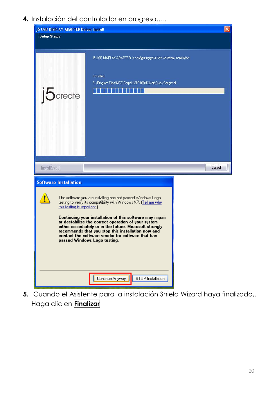 j5 create JUA190 - USB 2.0 VGA Display Adapter User Manual | Page 169 / 250