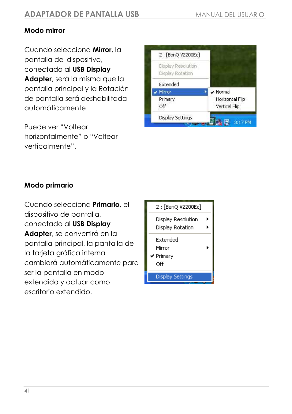 Adaptador de pantalla usb | j5 create JUA190 - USB 2.0 VGA Display Adapter User Manual | Page 190 / 250