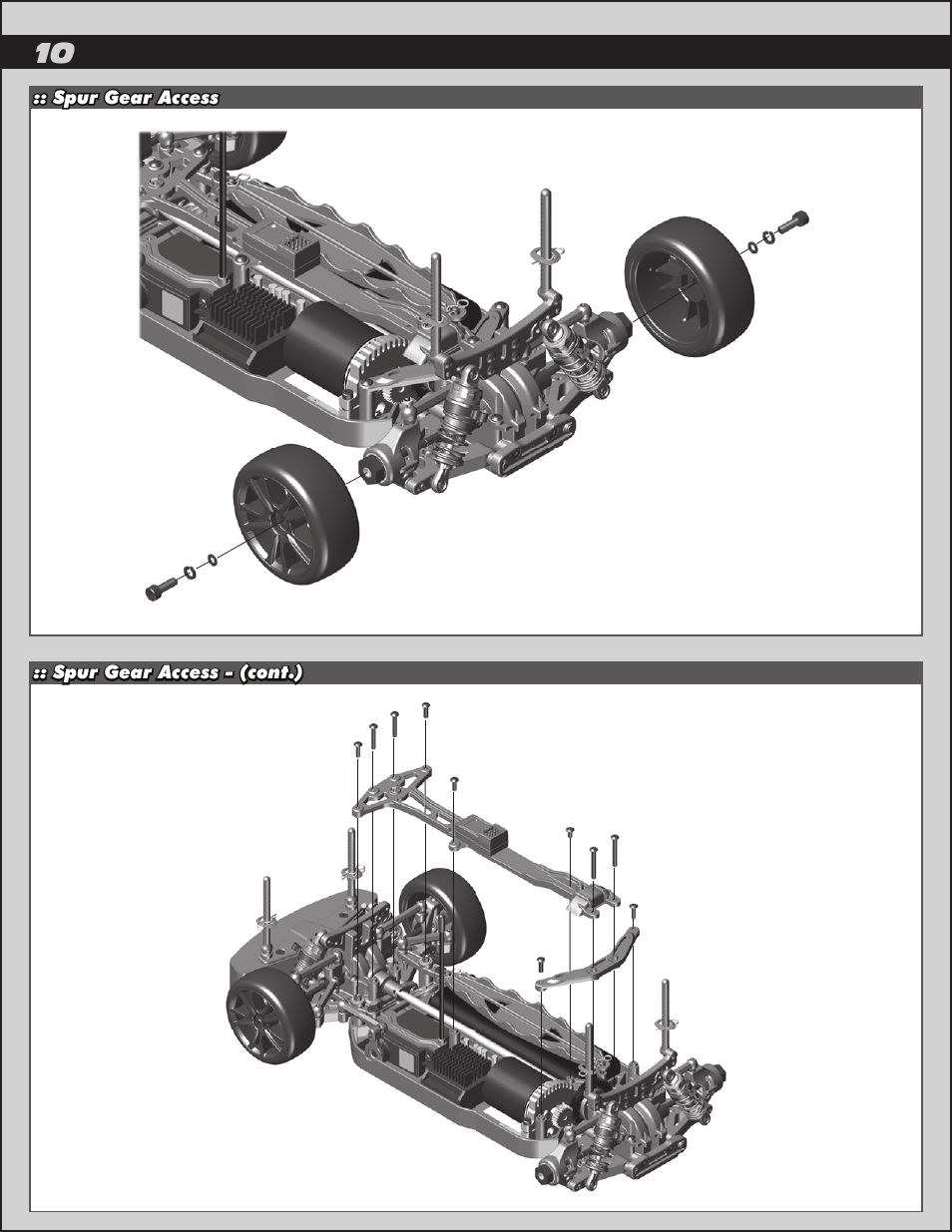 Team Associated APEX Touring Brushless Powered User Manual | Page 10 / 30