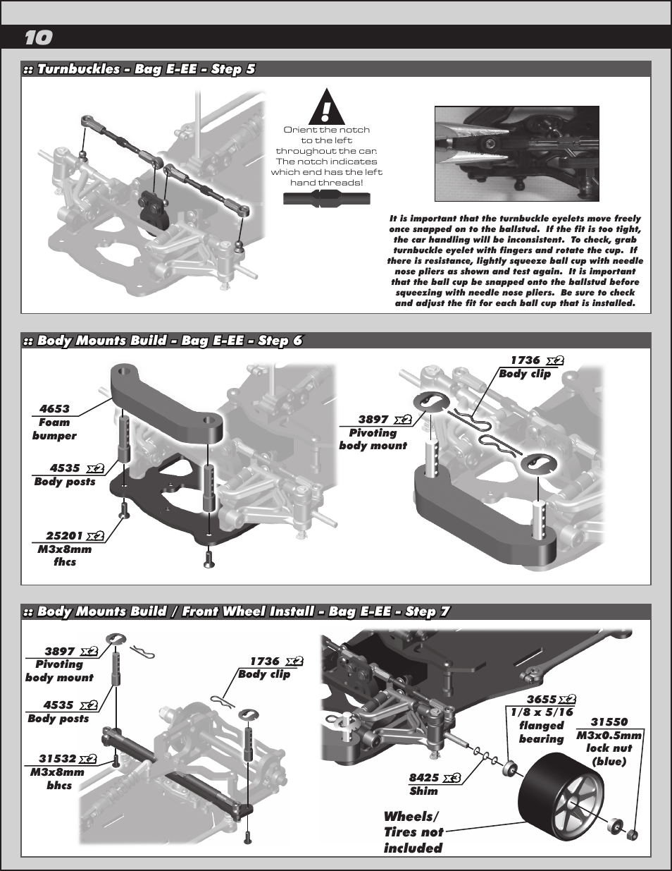 Team Associated RC12R5.2 User Manual | Page 10 / 22