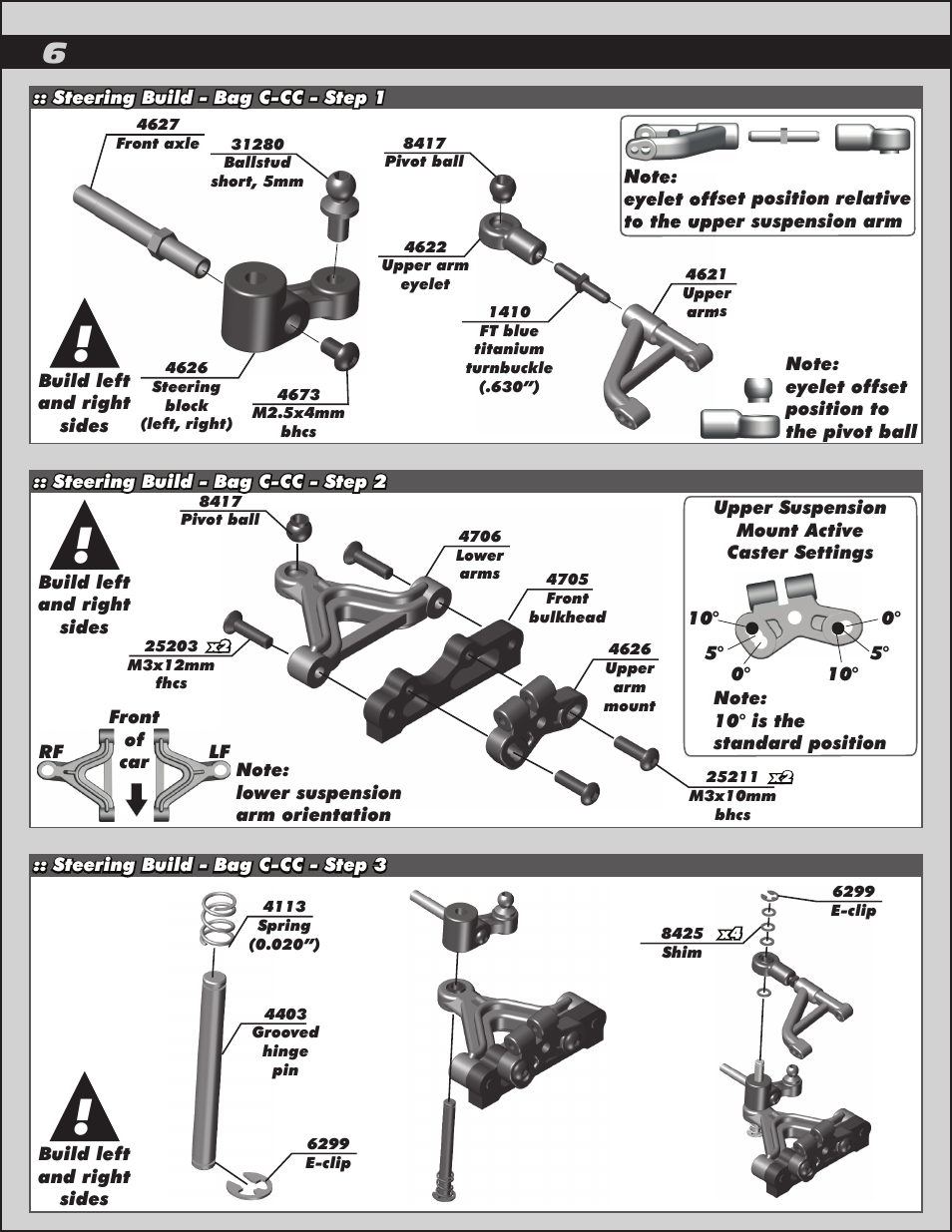 Team Associated RC12R5.2 User Manual | Page 6 / 22