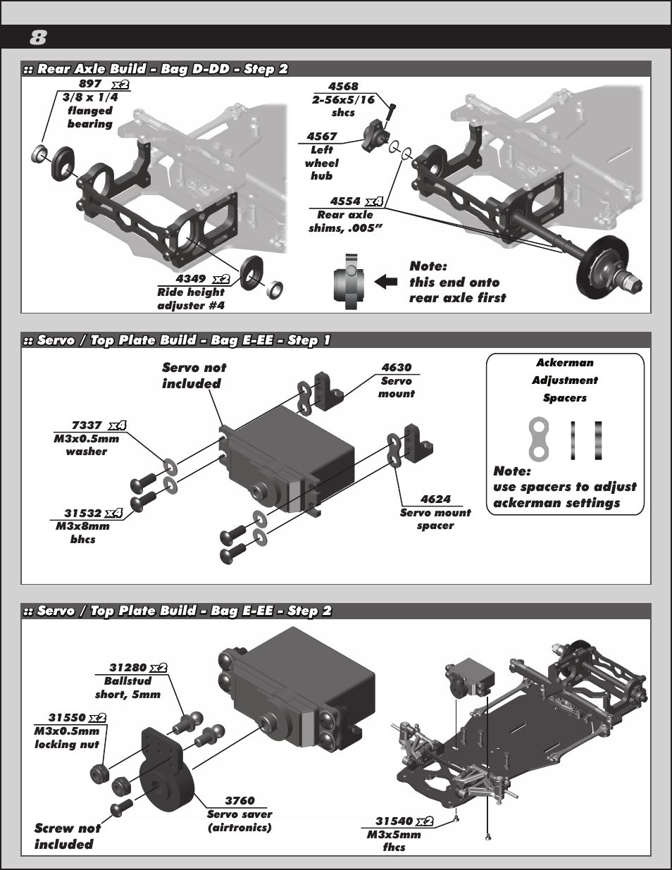 Team Associated RC12R5.2 User Manual | Page 8 / 22