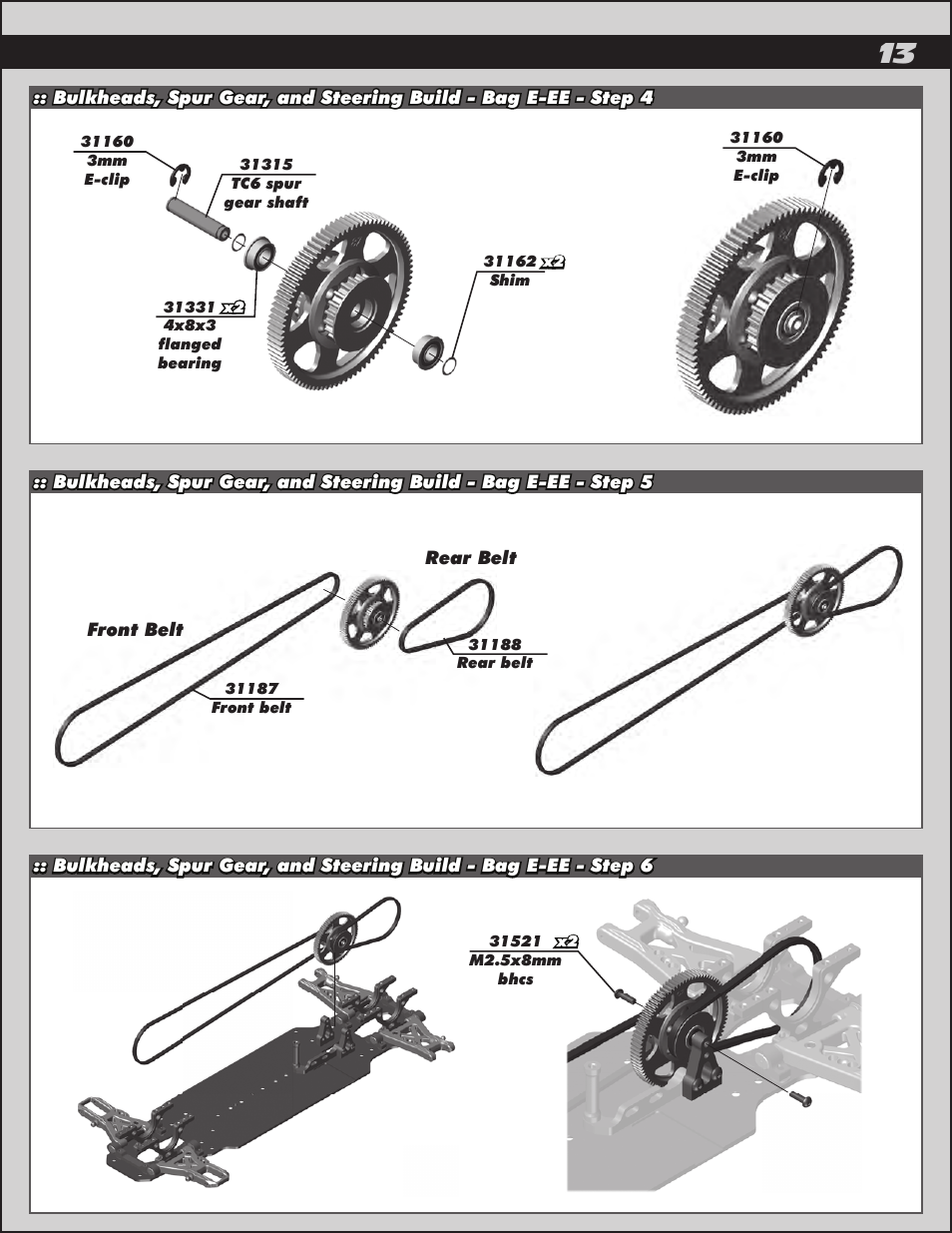Team Associated TC6.2 User Manual | Page 13 / 42