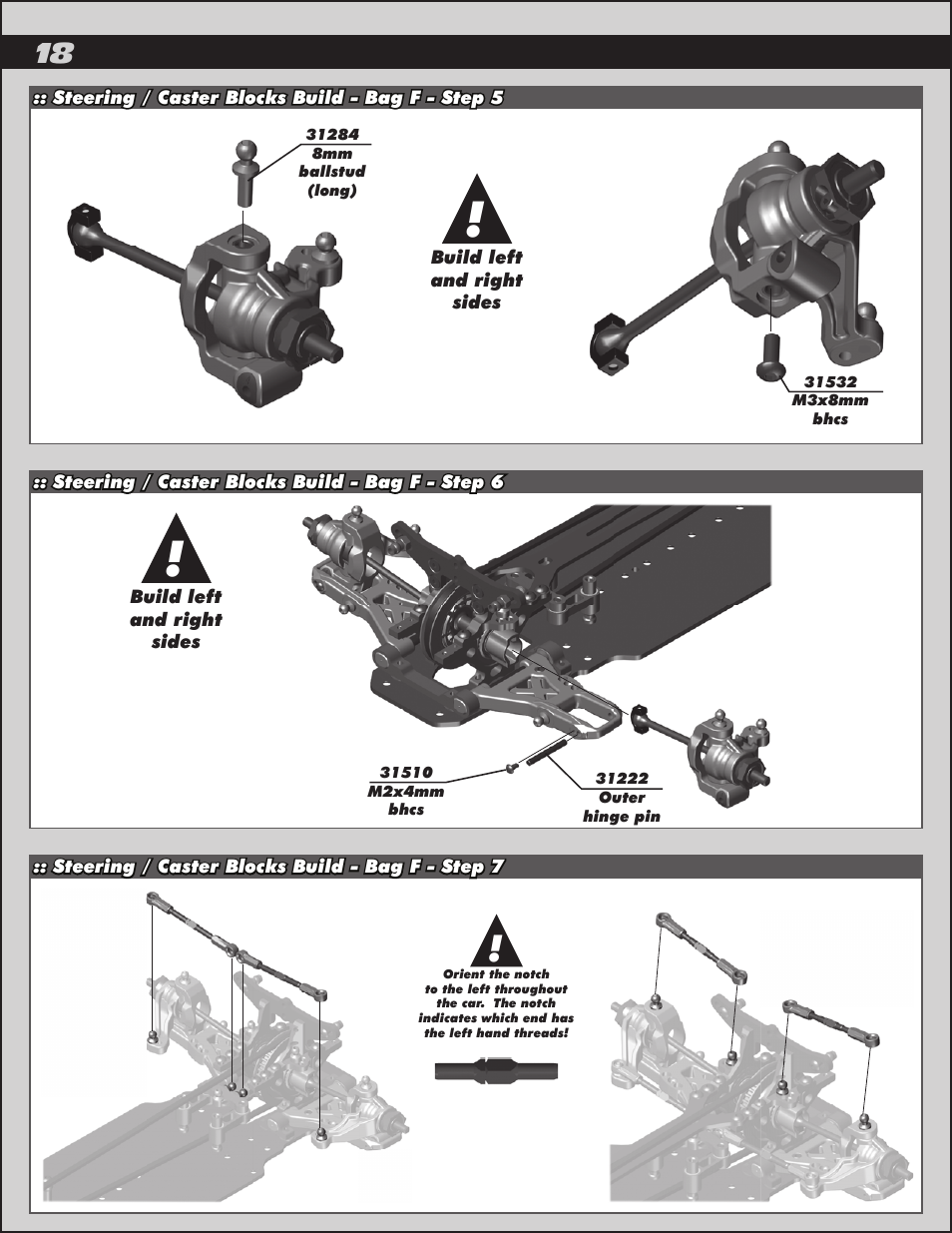 Team Associated TC6.2 User Manual | Page 18 / 42