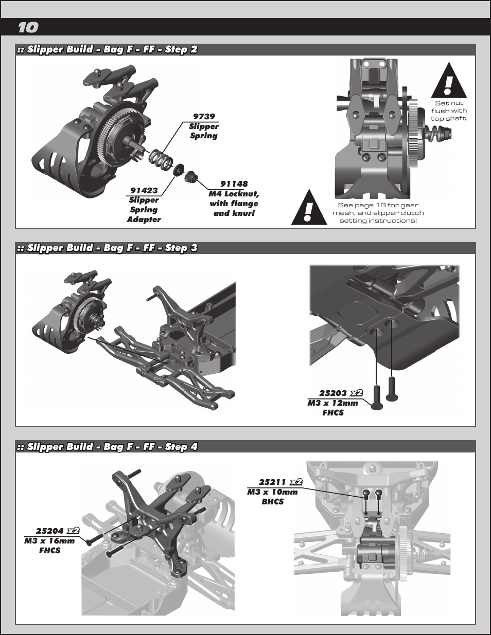 Team Associated RC10B5 User Manual | Page 10 / 34