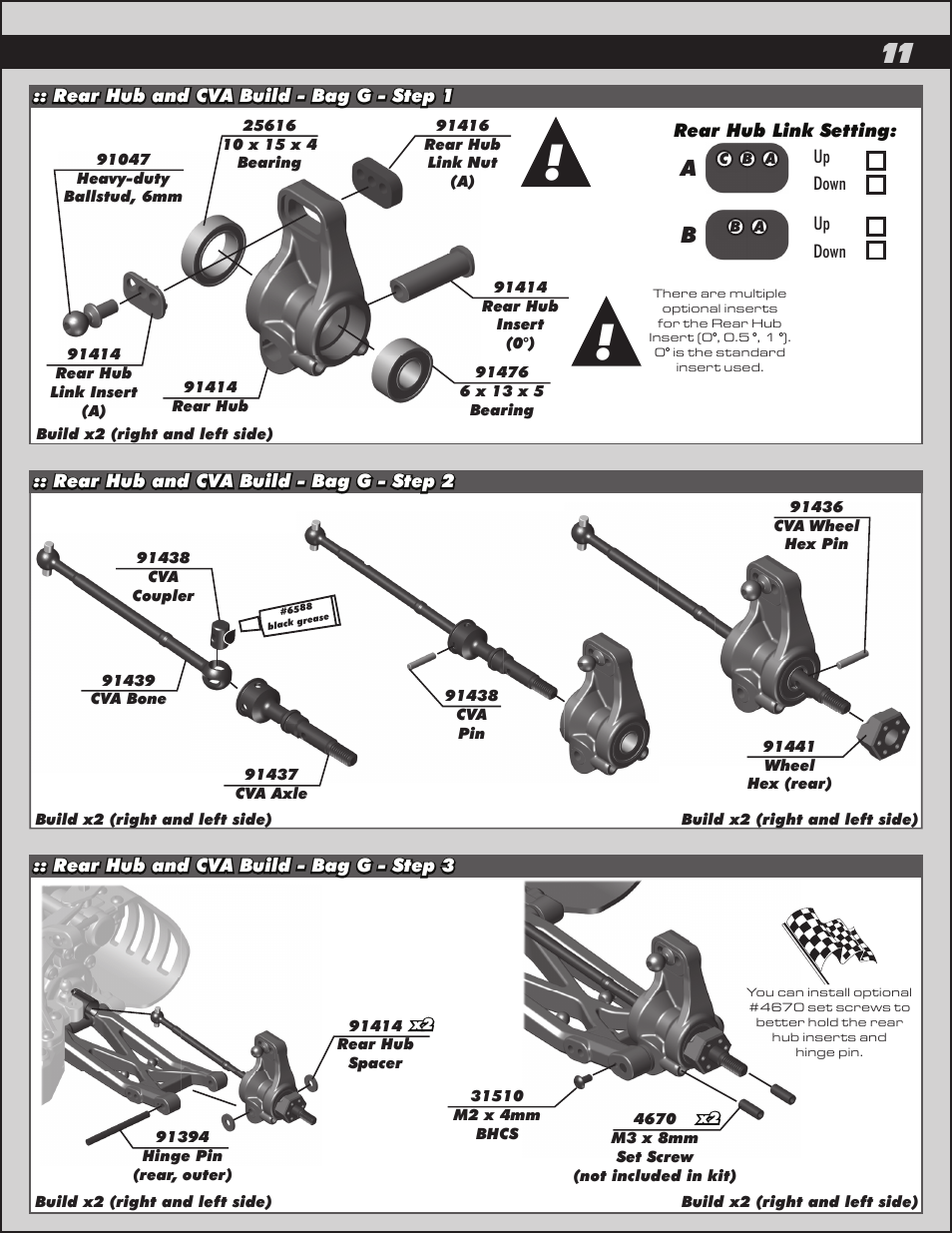Team Associated RC10B5 User Manual | Page 11 / 34