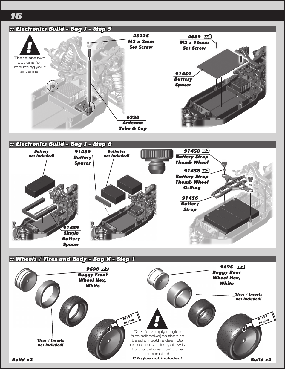 Team Associated RC10B5 User Manual | Page 16 / 34