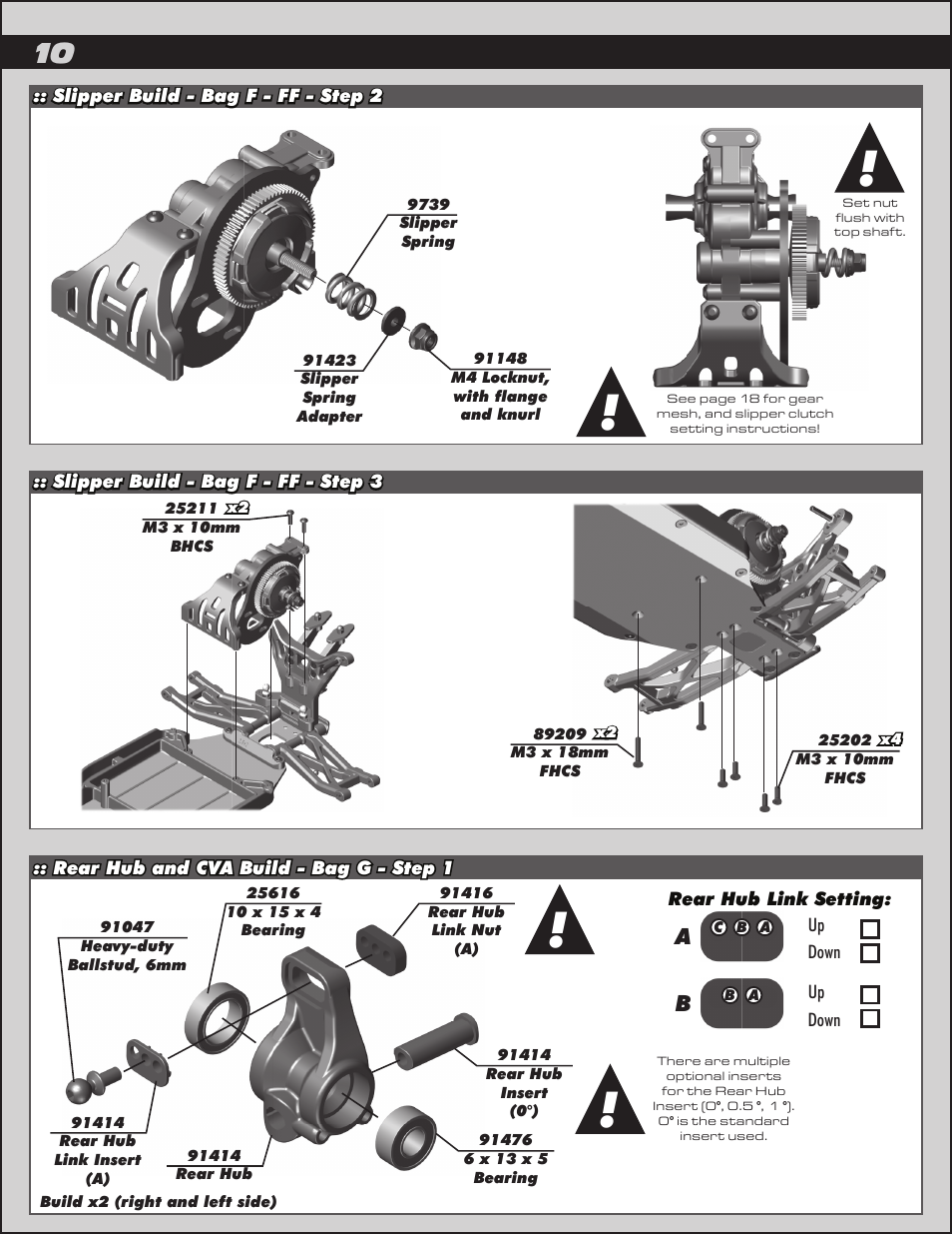 Team Associated RC10B5M User Manual | Page 10 / 34