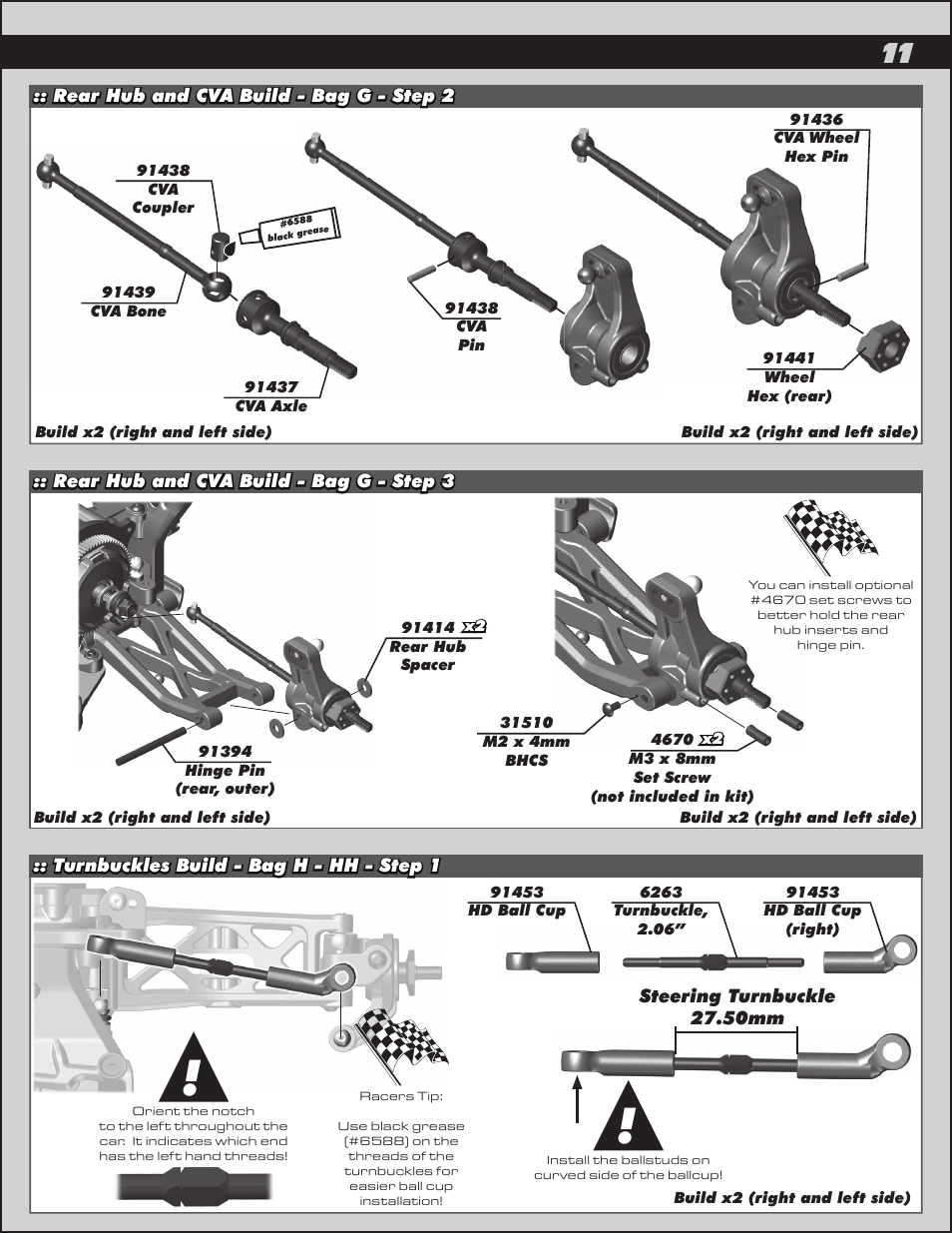 Team Associated RC10B5M User Manual | Page 11 / 34