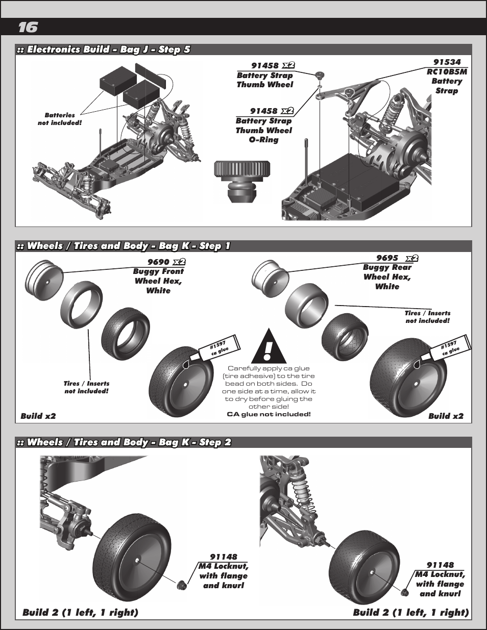 Team Associated RC10B5M User Manual | Page 16 / 34