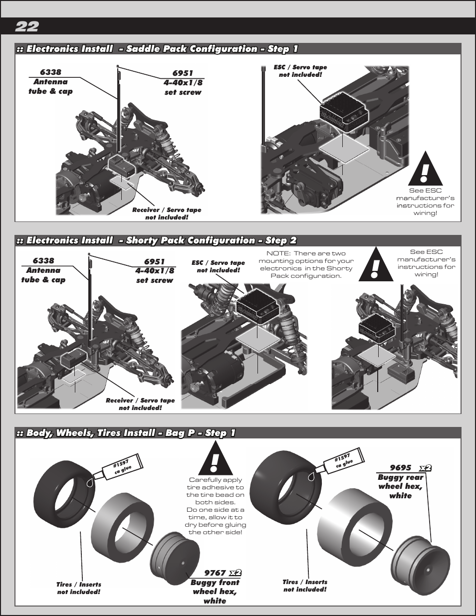 Team Associated B44.3 User Manual | Page 22 / 38
