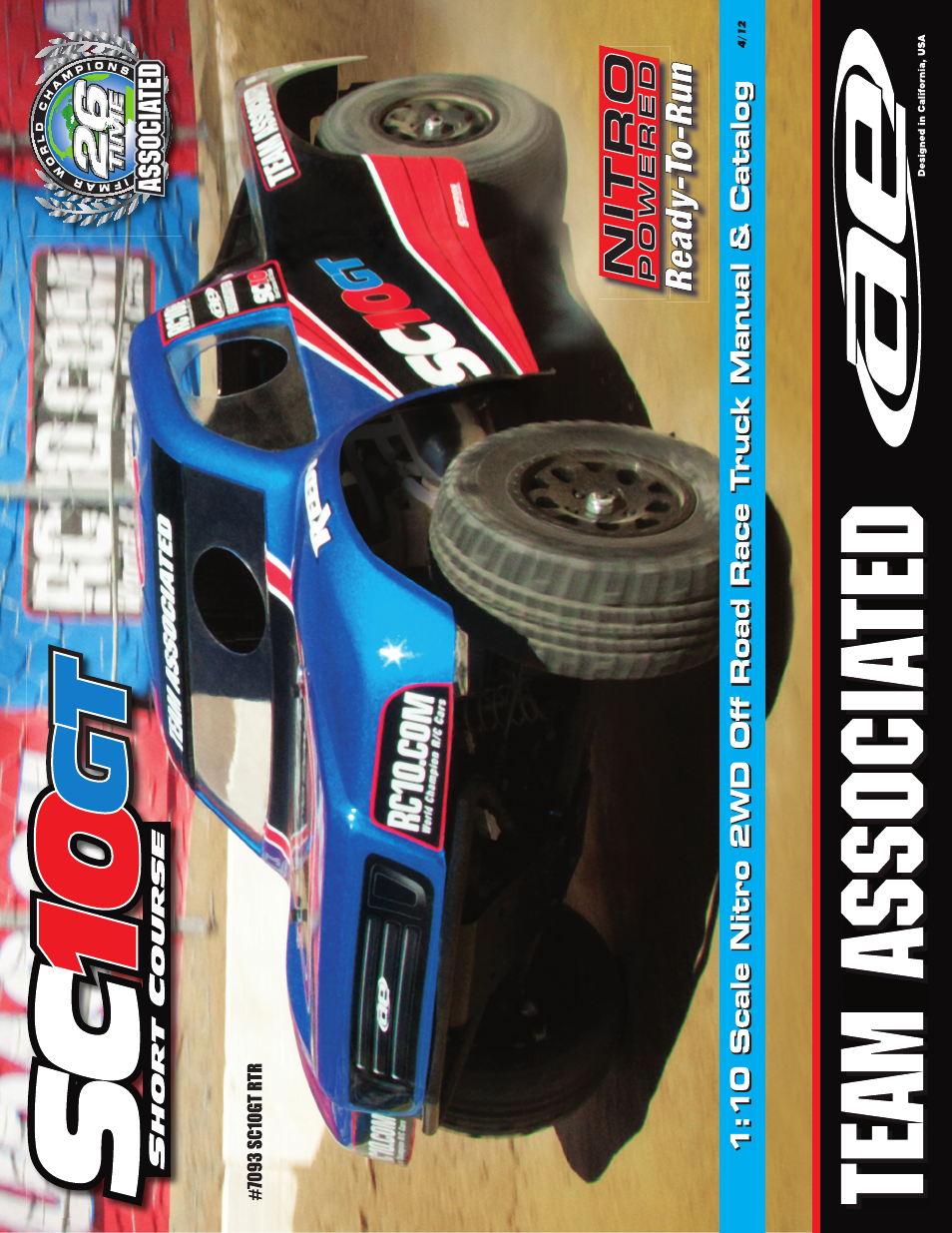 Team Associated SC10GT User Manual | 46 pages
