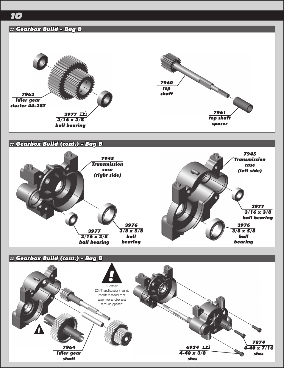 Team Associated SC10GT User Manual | Page 10 / 46