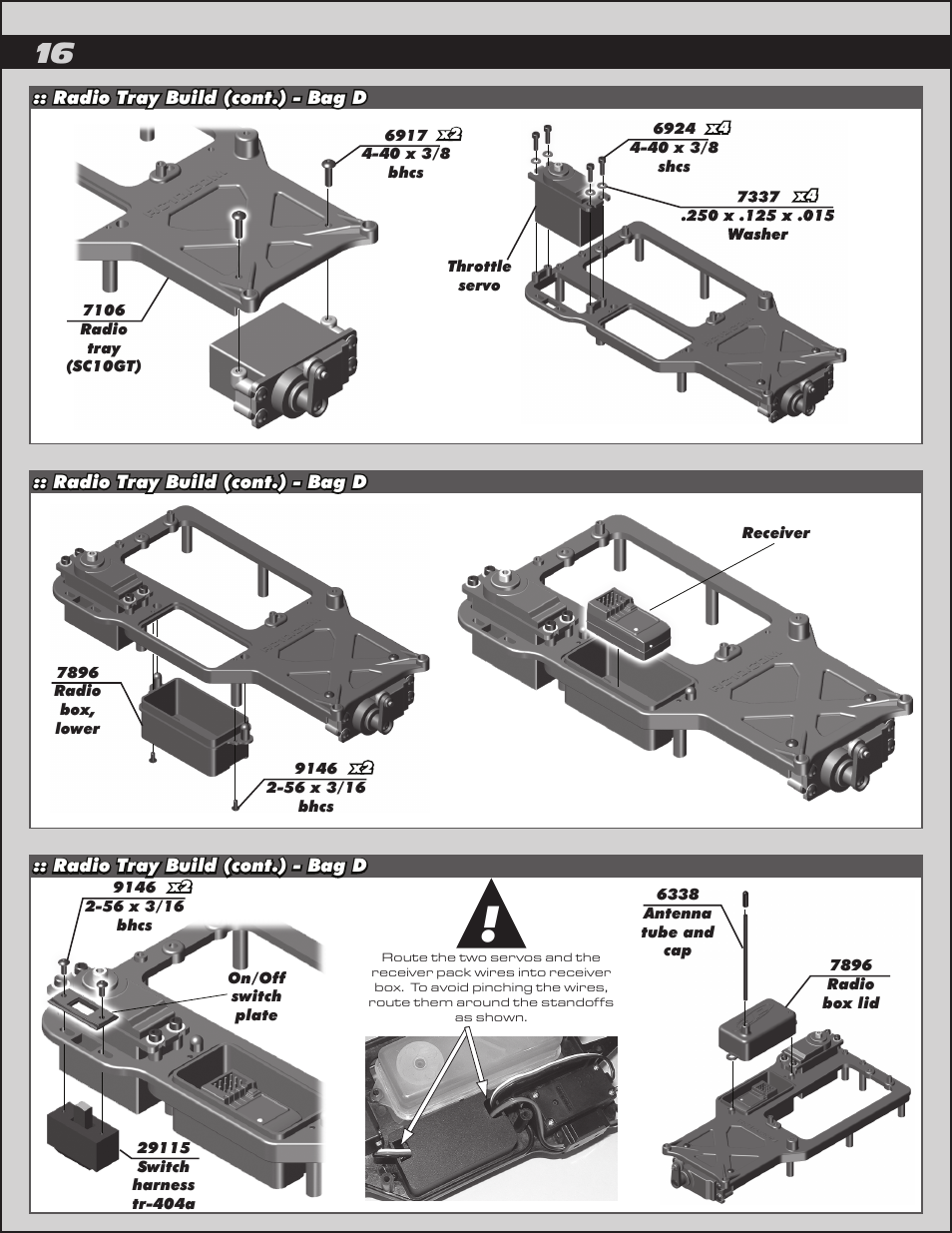 Team Associated SC10GT User Manual | Page 16 / 46