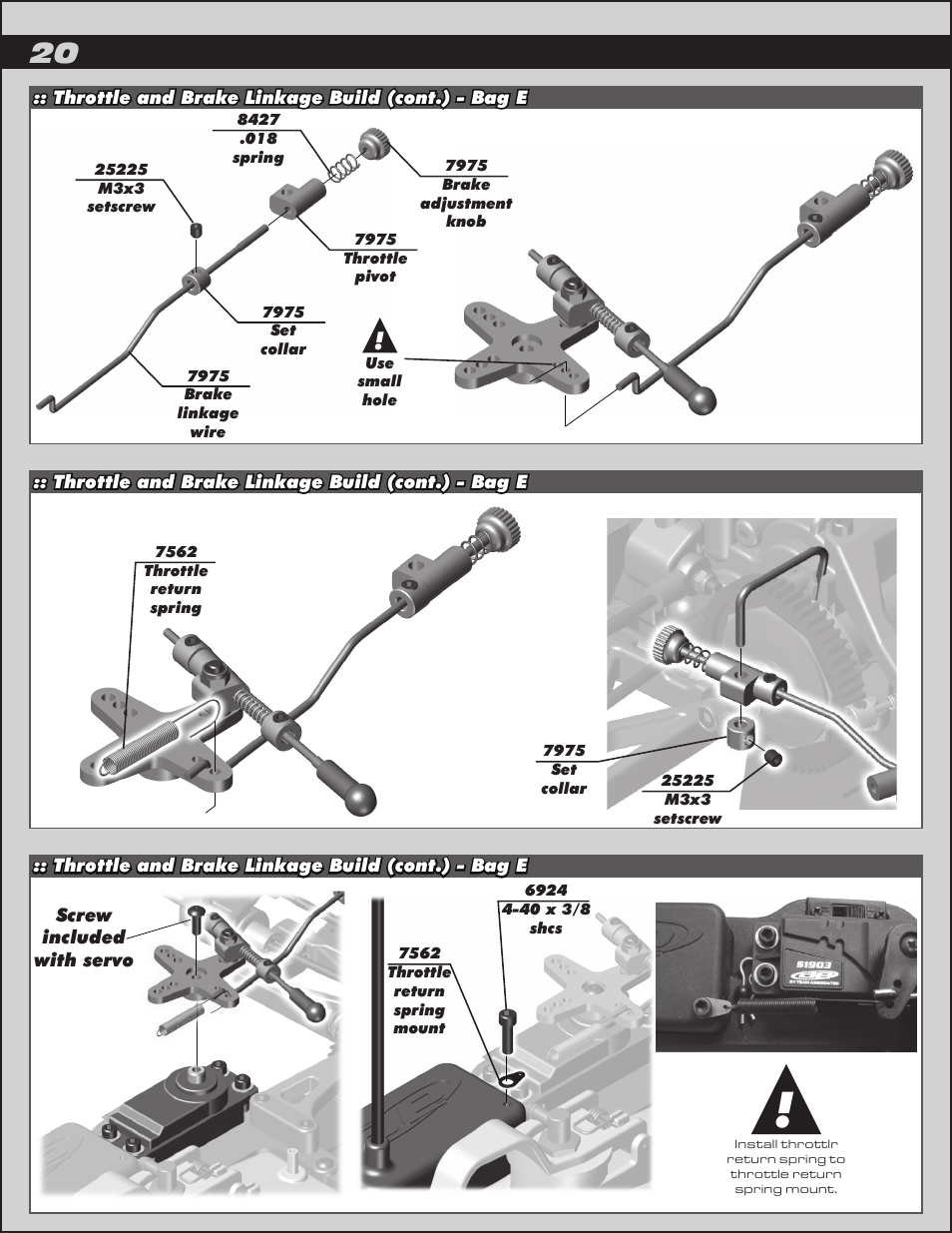 Team Associated SC10GT User Manual | Page 20 / 46