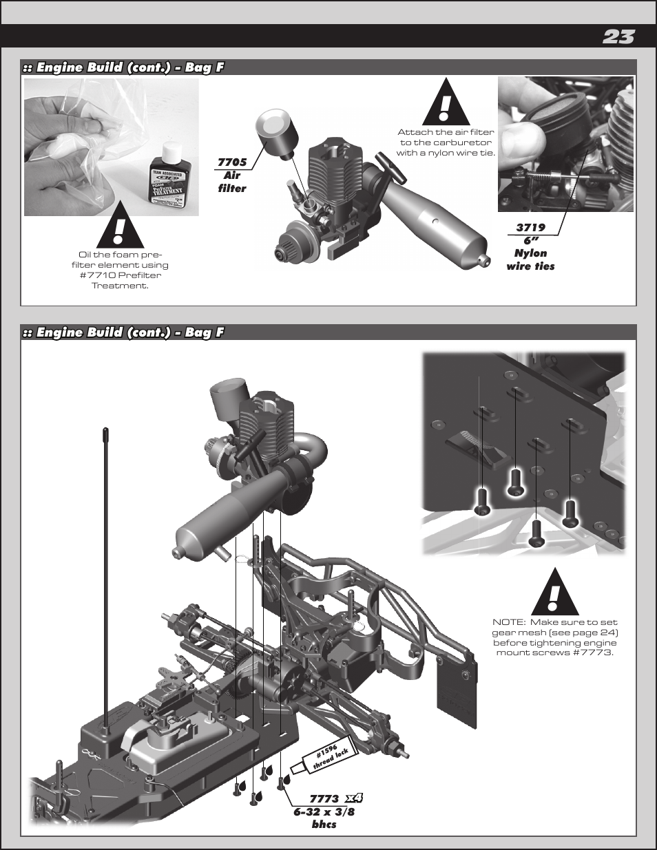 Team Associated SC10GT User Manual | Page 23 / 46