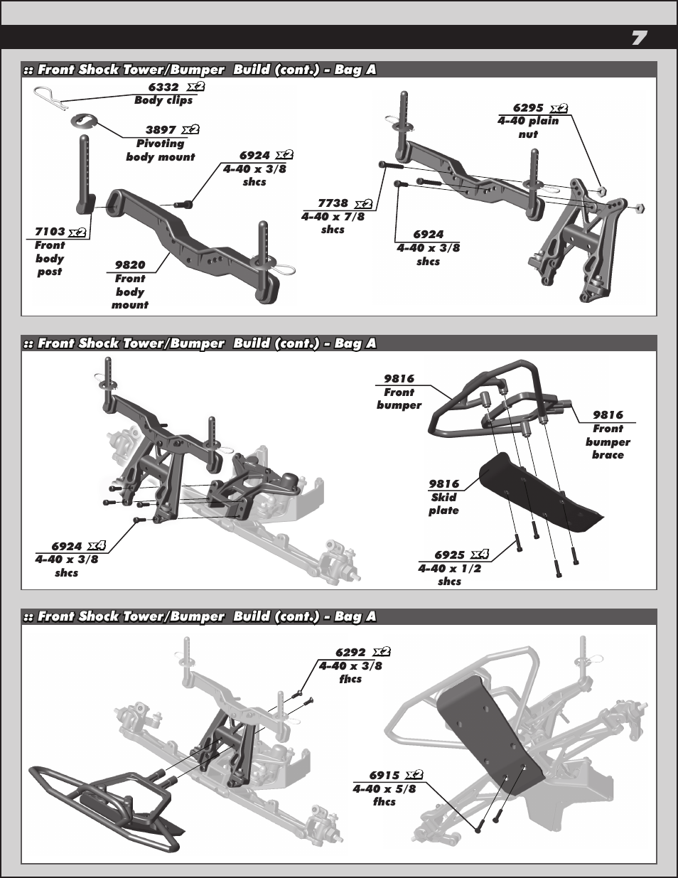 Team Associated SC10GT User Manual | Page 7 / 46