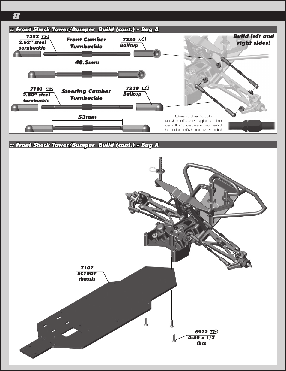 Team Associated SC10GT User Manual | Page 8 / 46
