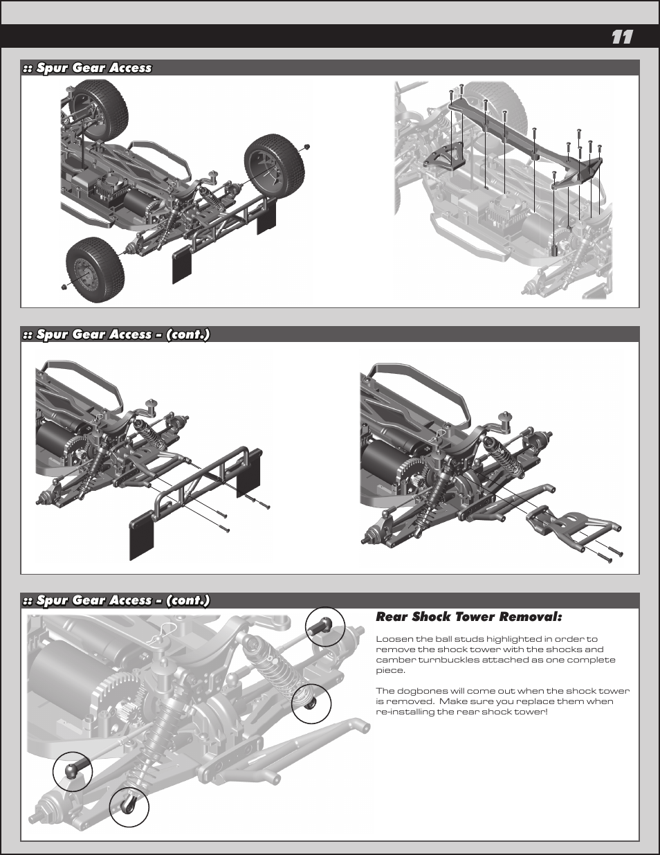 Team Associated ProLite 4x4 User Manual | Page 11 / 30