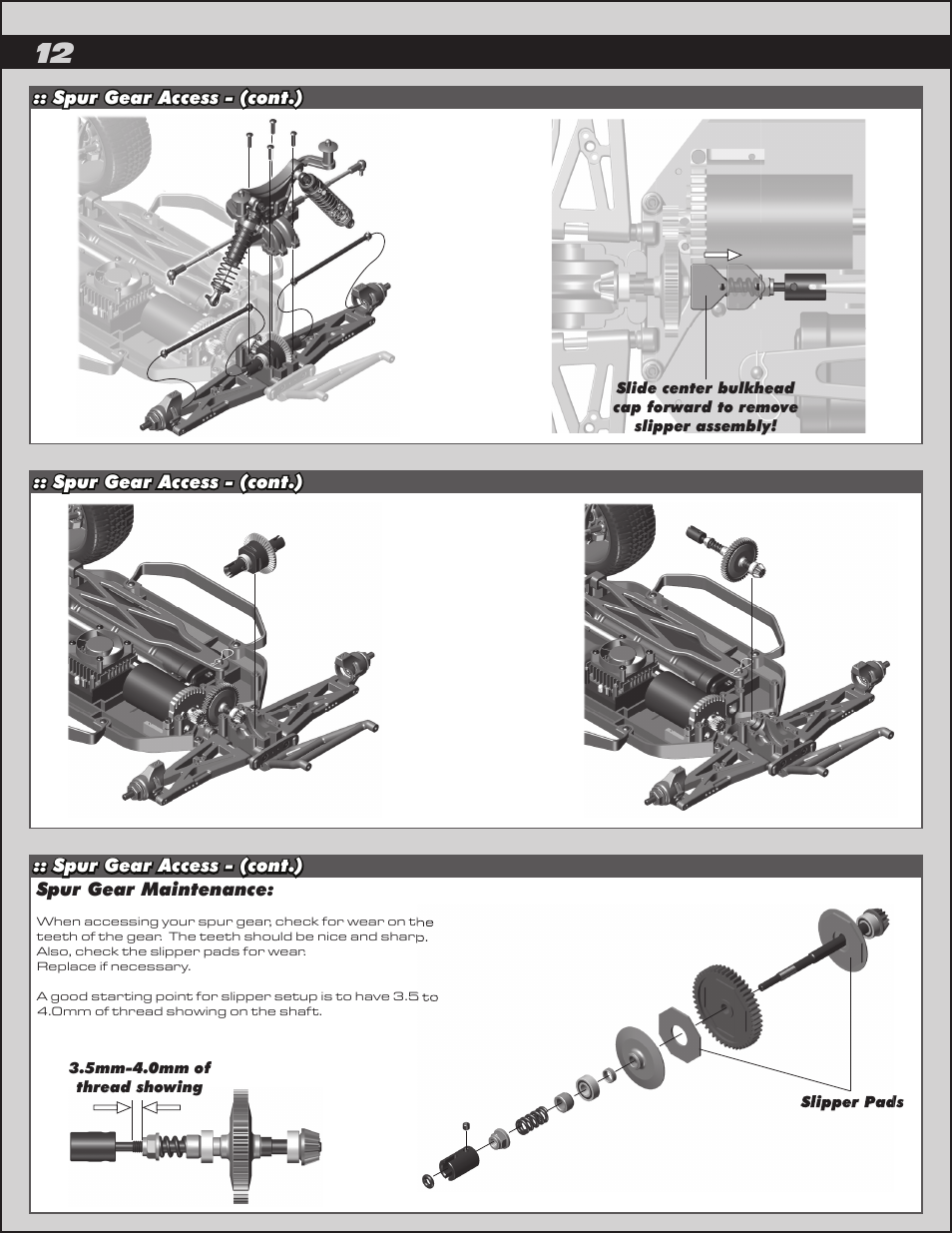 Team Associated ProLite 4x4 User Manual | Page 12 / 30
