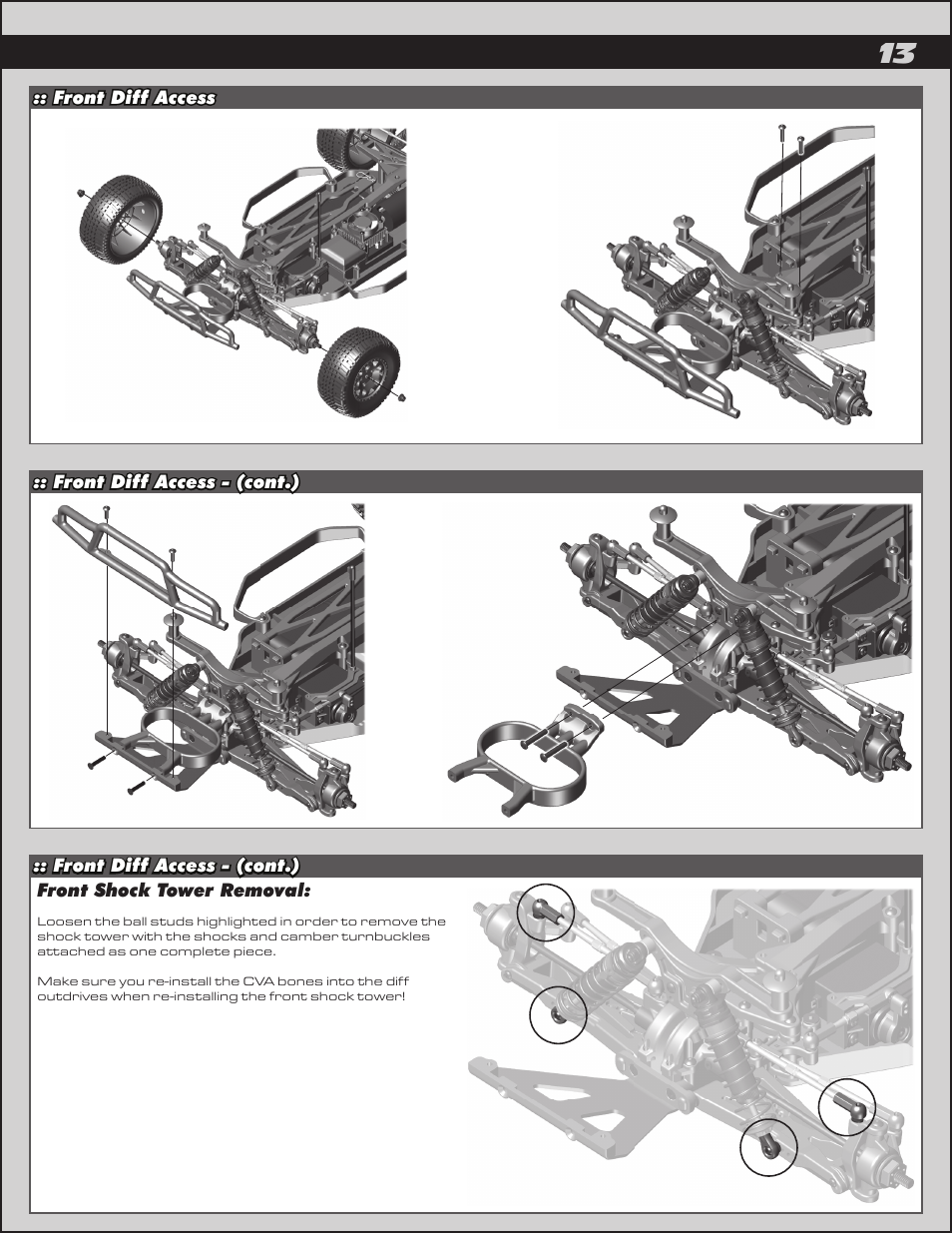 Team Associated ProLite 4x4 User Manual | Page 13 / 30