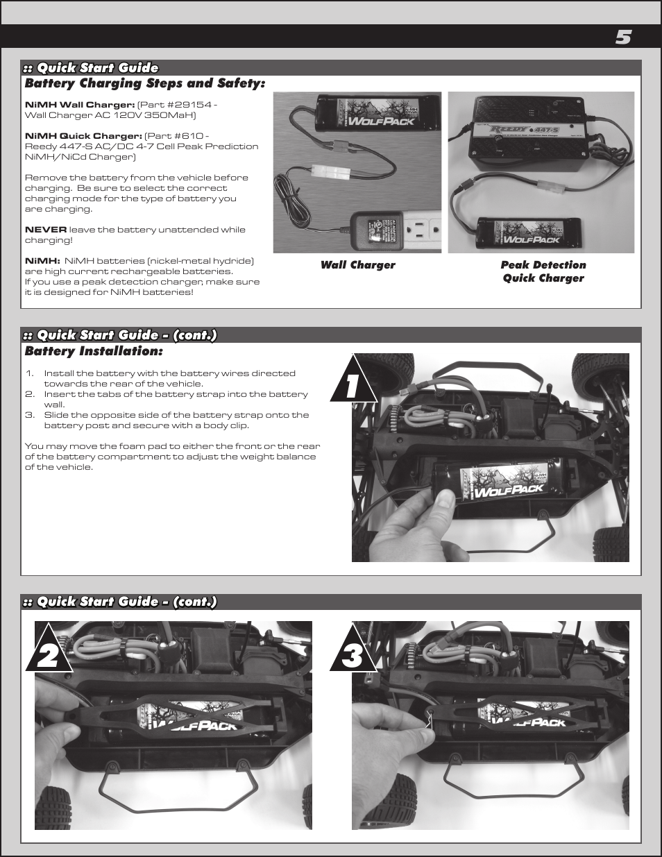 Team Associated ProLite 4x4 User Manual | Page 5 / 30