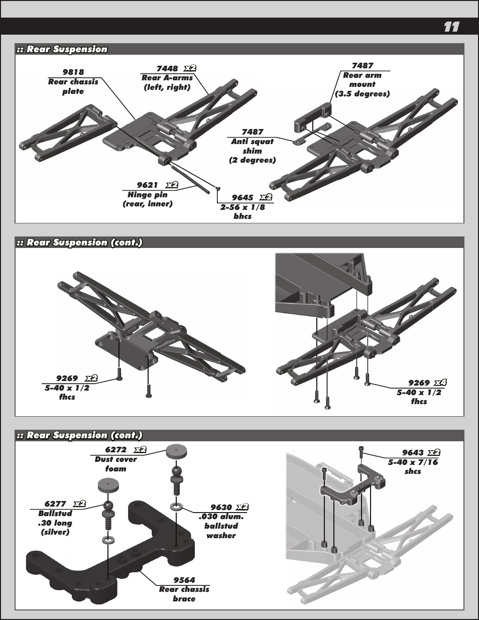 Team Associated SC10B User Manual | Page 11 / 42