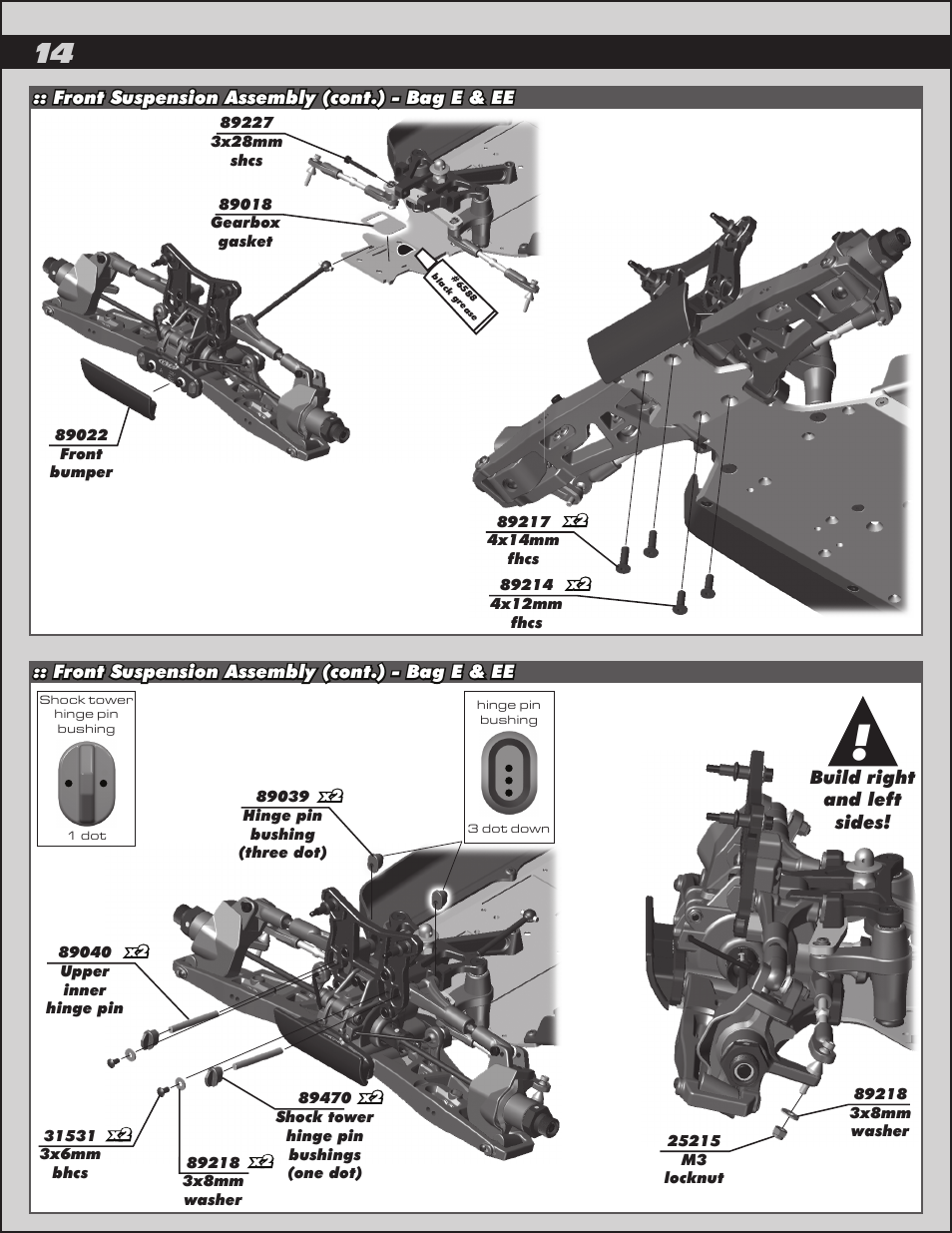 Team Associated RC8.2e User Manual | Page 14 / 50