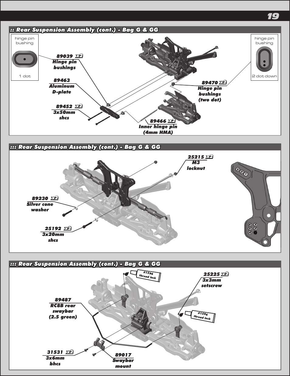 Team Associated RC8.2e User Manual | Page 19 / 50