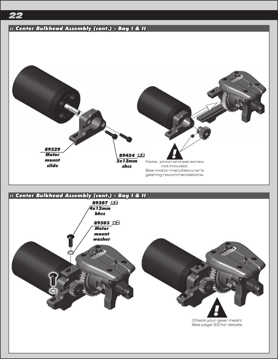 Team Associated RC8.2e User Manual | Page 22 / 50