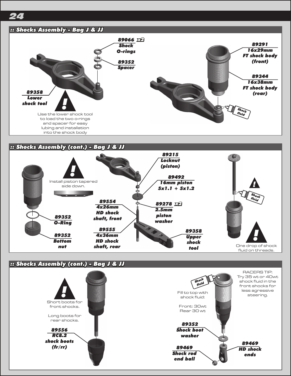 Team Associated RC8.2e User Manual | Page 24 / 50