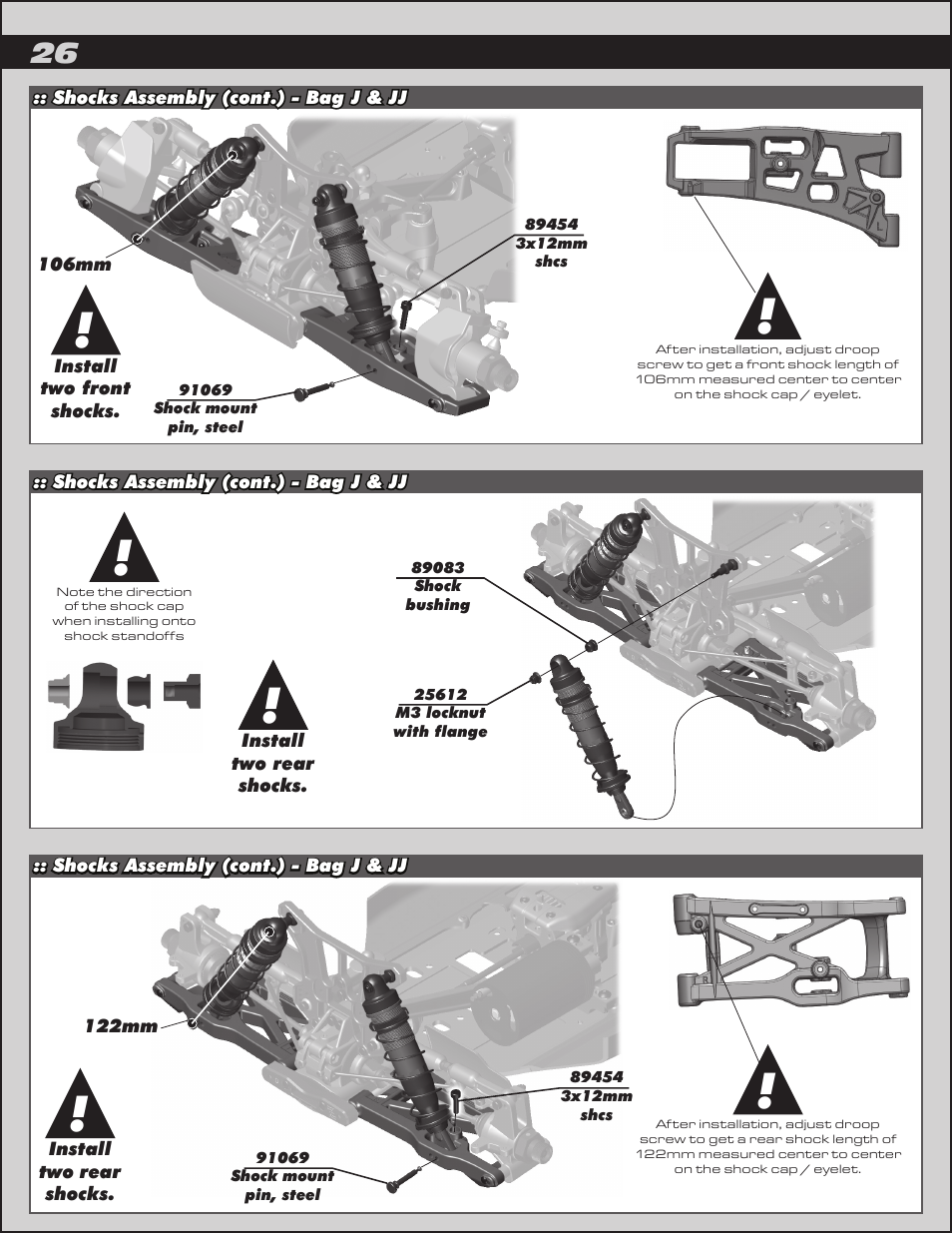 Team Associated RC8.2e User Manual | Page 26 / 50
