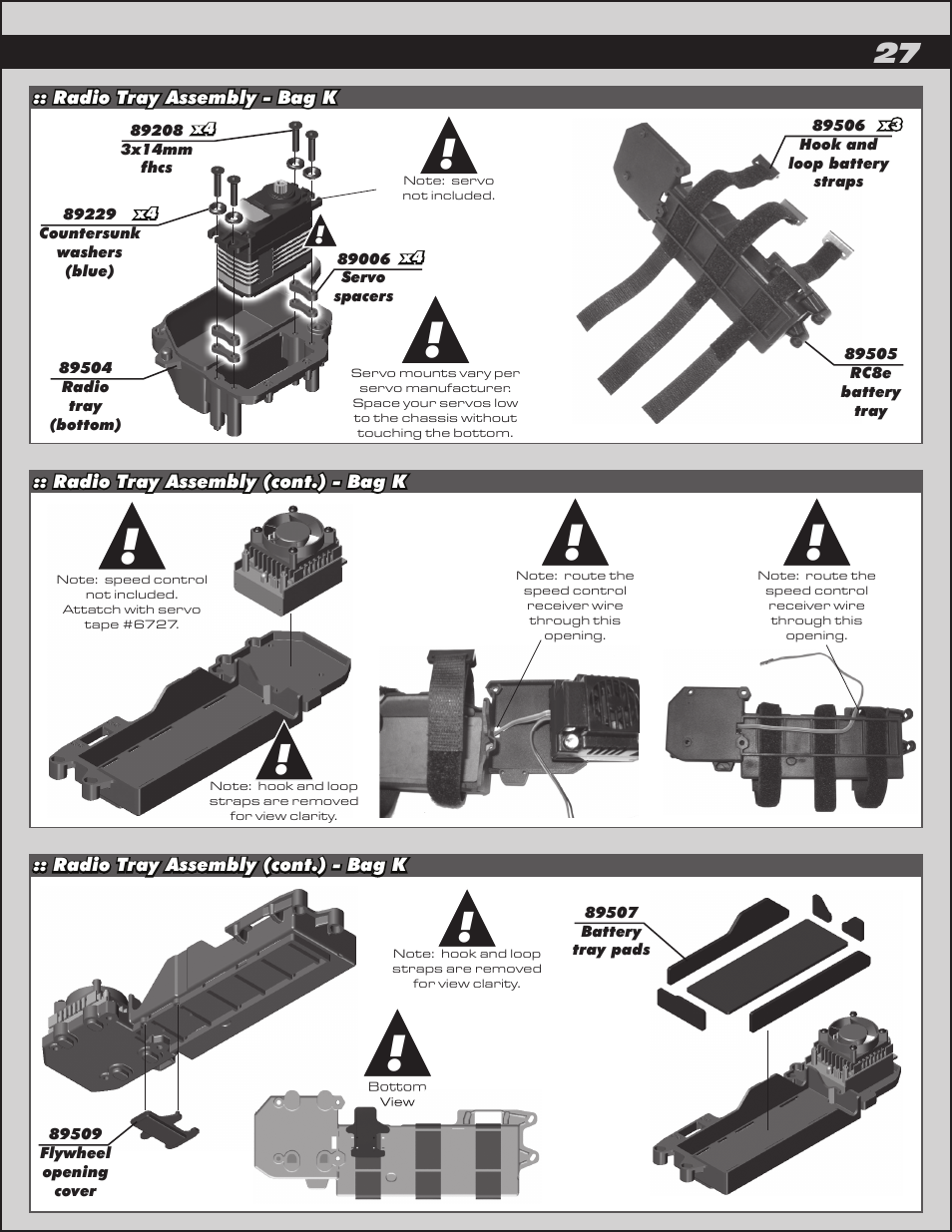Team Associated RC8.2e User Manual | Page 27 / 50