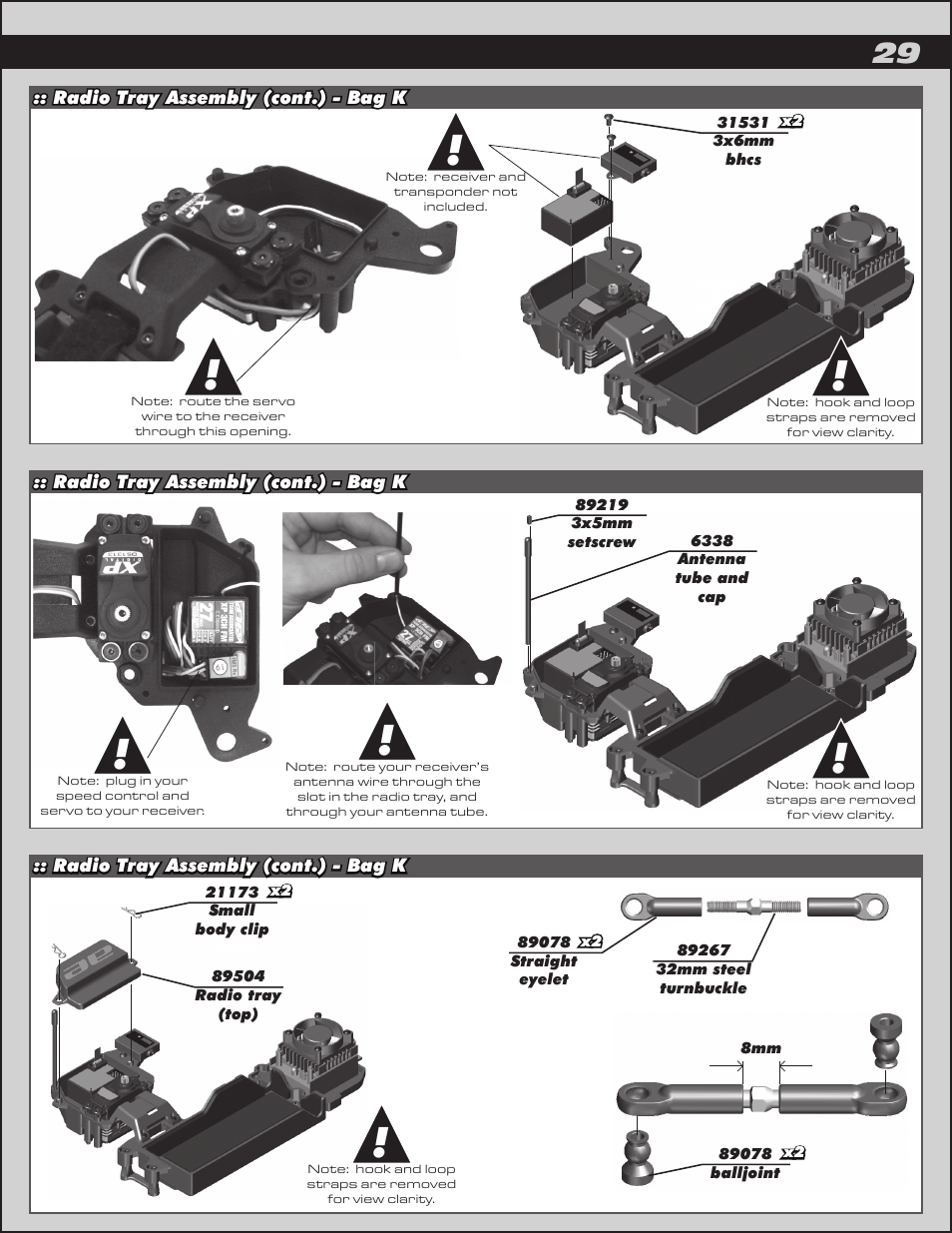 Team Associated RC8.2e User Manual | Page 29 / 50