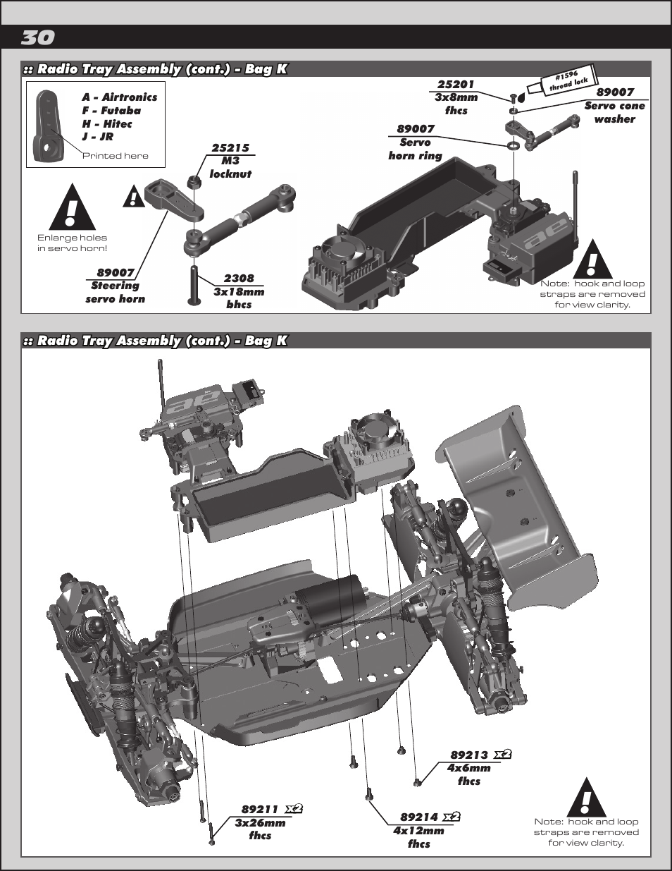Team Associated RC8.2e User Manual | Page 30 / 50