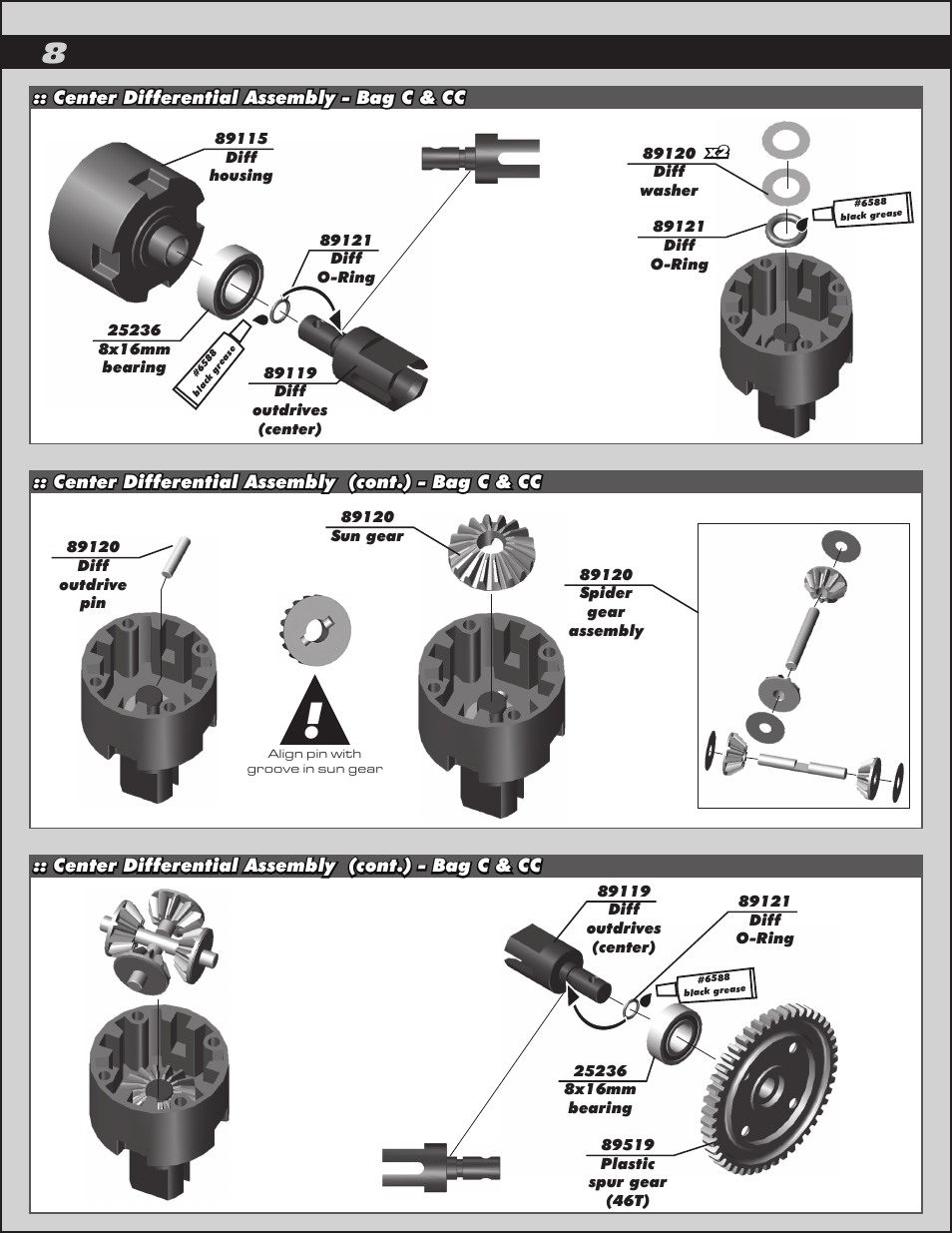 Team Associated RC8.2e User Manual | Page 8 / 50