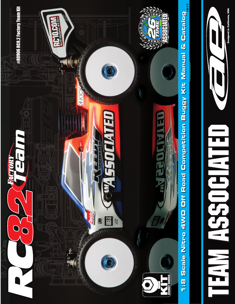 Team Associated RC8.2 User Manual | 54 pages