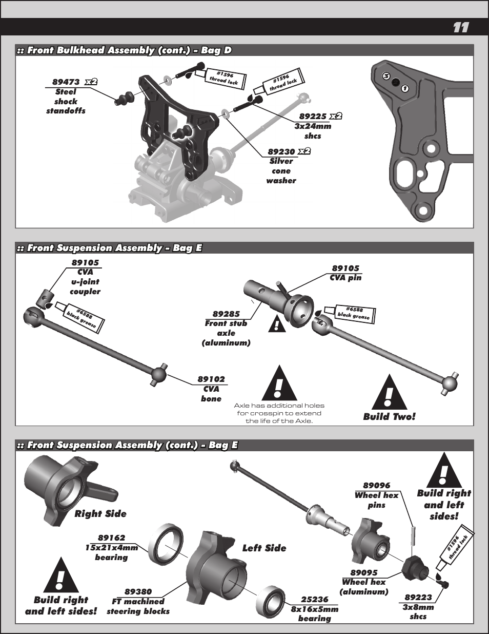 Team Associated RC8.2 User Manual | Page 11 / 54
