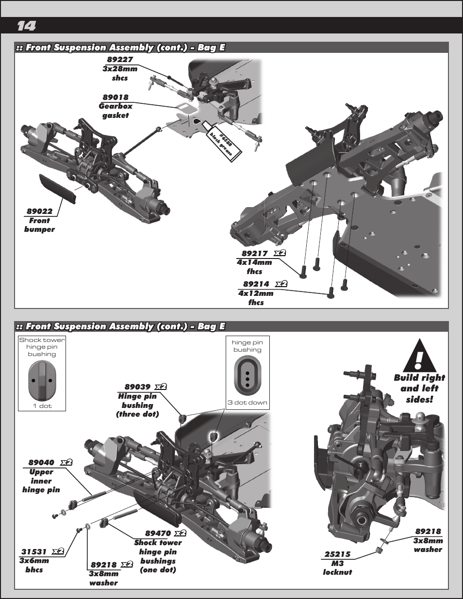 Team Associated RC8.2 User Manual | Page 14 / 54