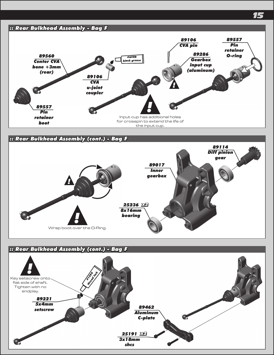 Team Associated RC8.2 User Manual | Page 15 / 54