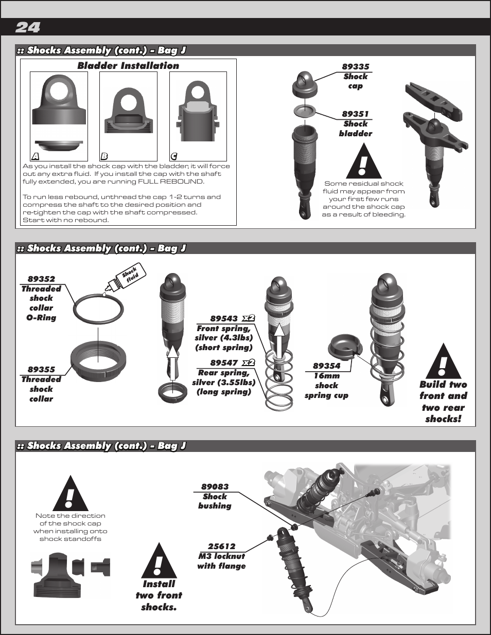 Team Associated RC8.2 User Manual | Page 24 / 54