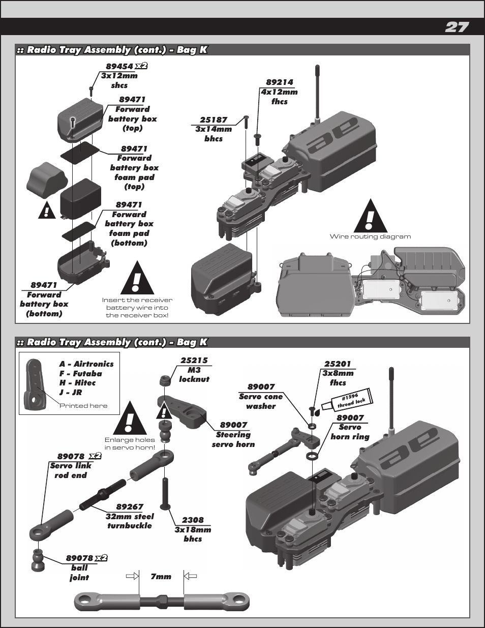 Team Associated RC8.2 User Manual | Page 27 / 54