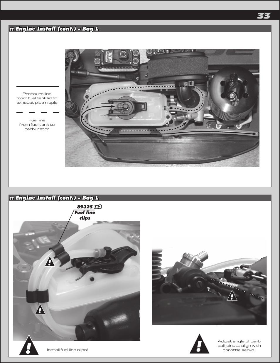 Team Associated RC8.2 User Manual | Page 33 / 54