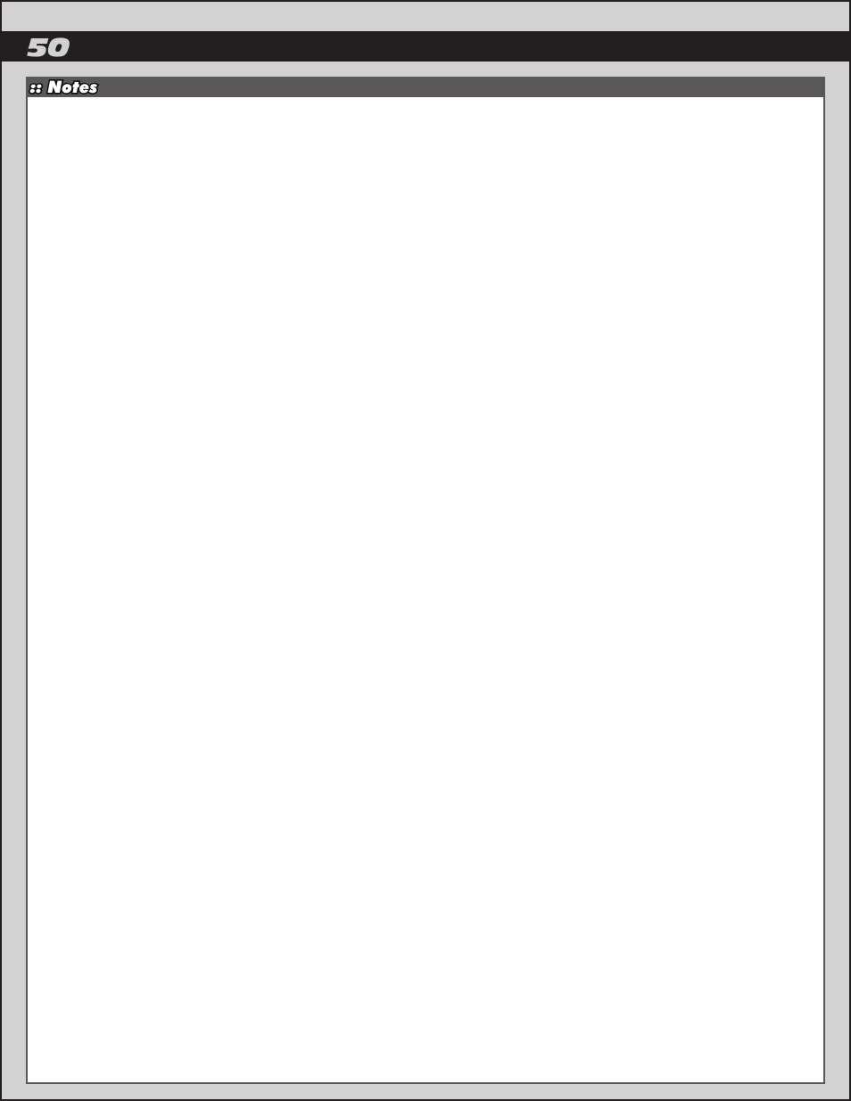 Team Associated RC8.2 User Manual | Page 50 / 54