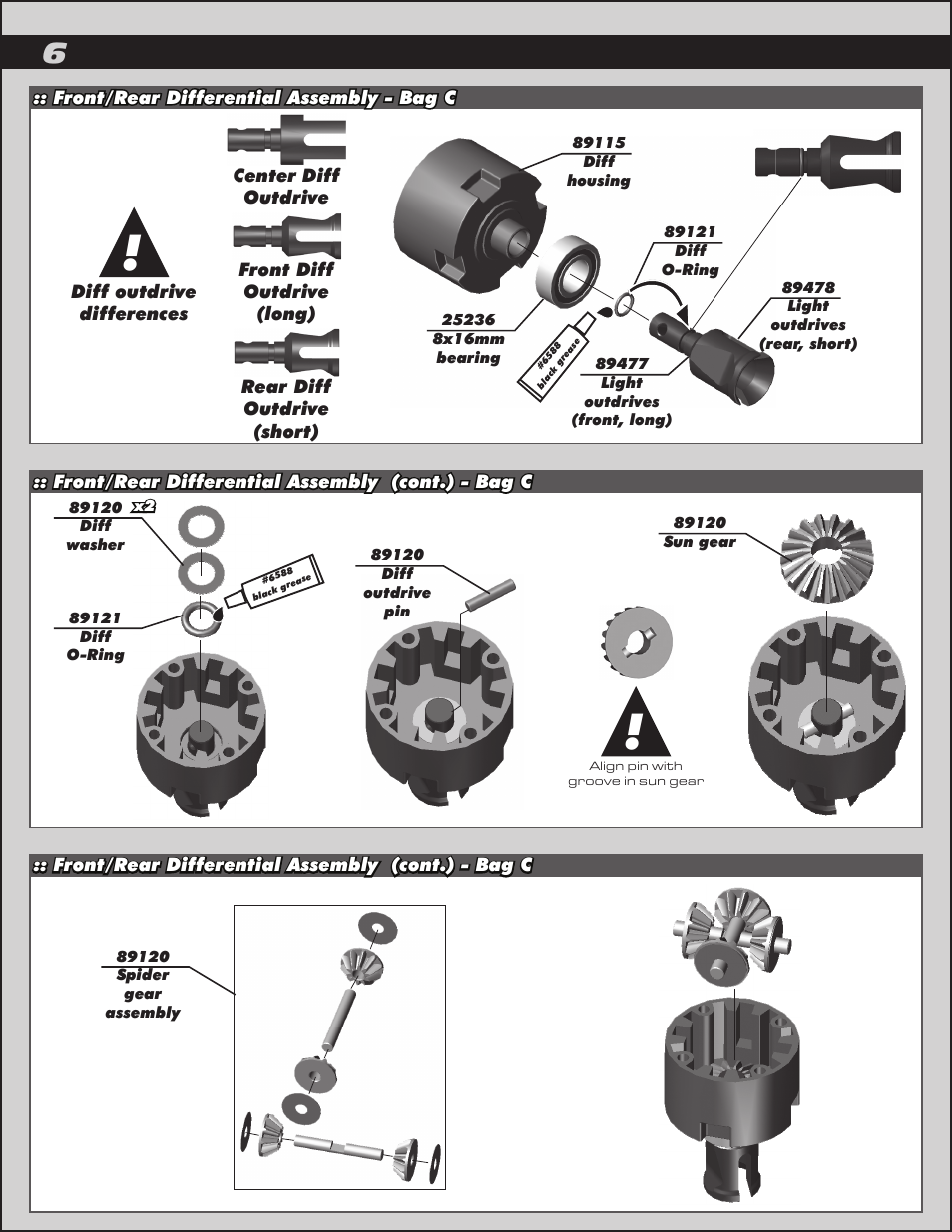 Team Associated RC8.2 User Manual | Page 6 / 54