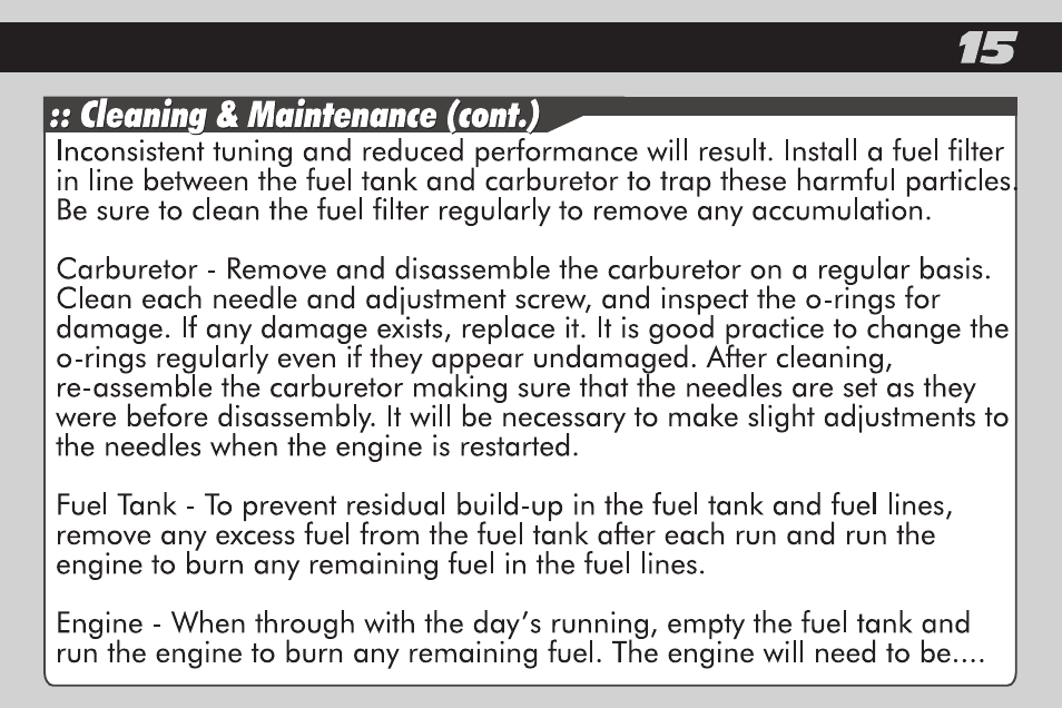 Team Associated RC8.2 User Manual | Page 15 / 24