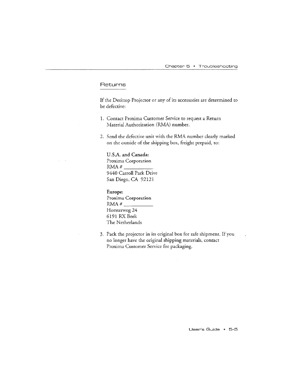 Ask Proxima DP2800 User Manual | Page 75 / 83