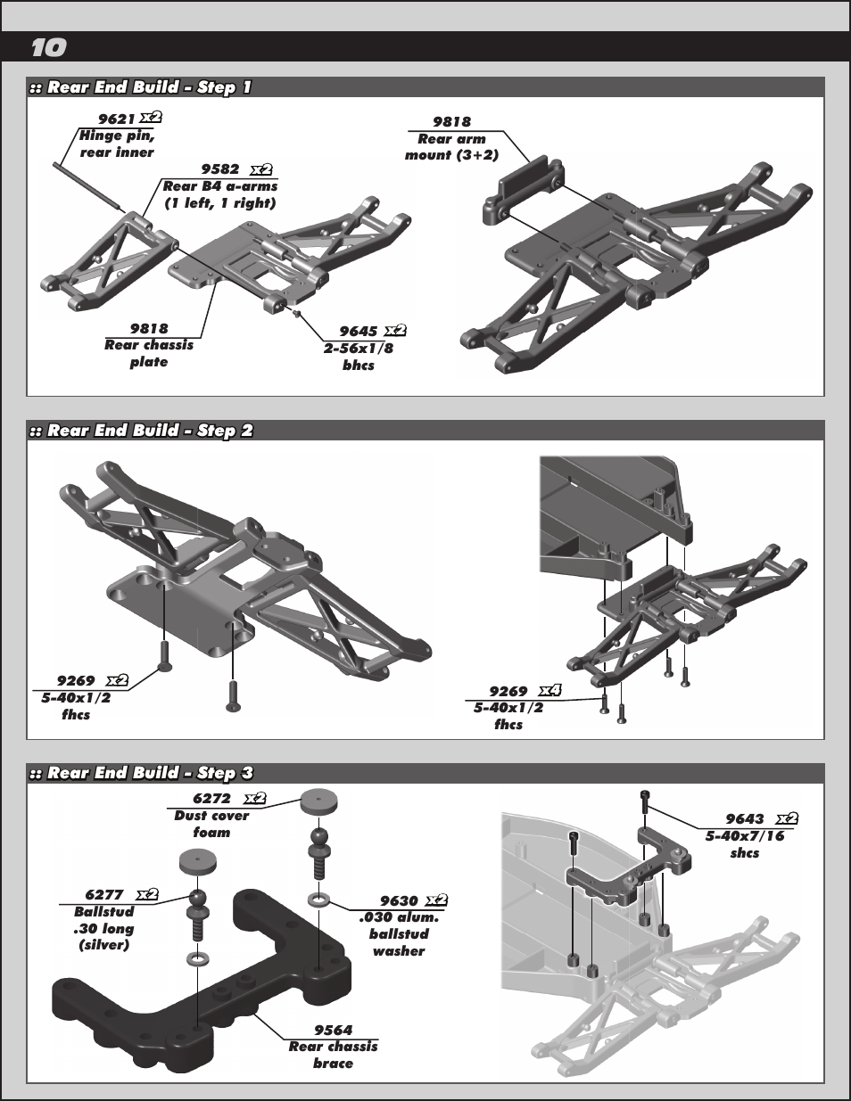 Team Associated RC10B4.2 User Manual | Page 10 / 34